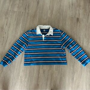‘94 Long-sleeve rugby stripe polo (kids size)